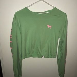 long sleeve crop